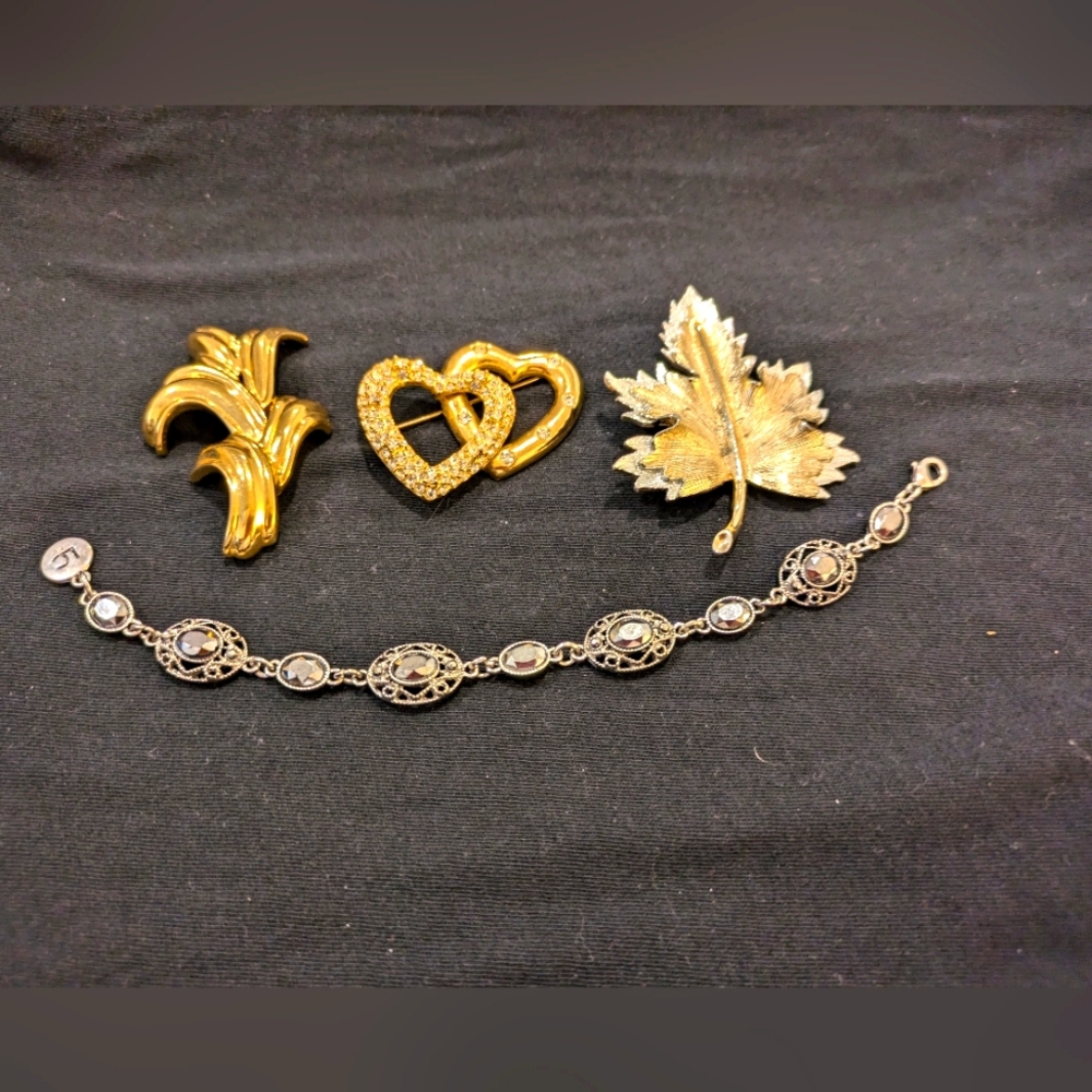 Lot 4 Signed Jewelry